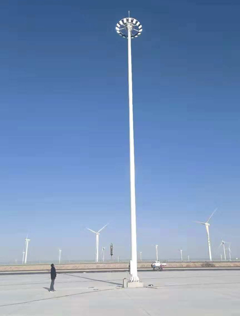 瓜州高速路服务区同德高杆灯项目