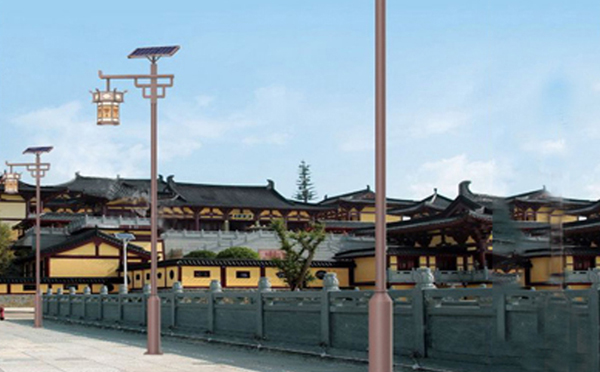 抗风型同德太阳能路灯：保障稳定照明不受风害