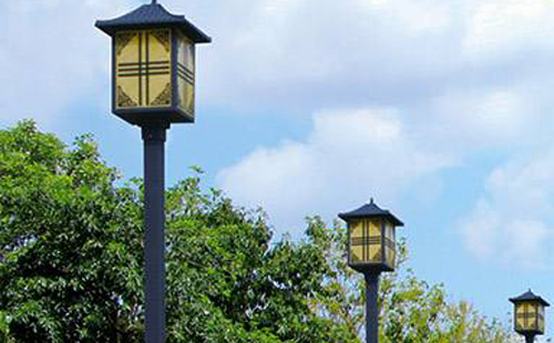 同德庭院灯安装间距与布灯设计全解析